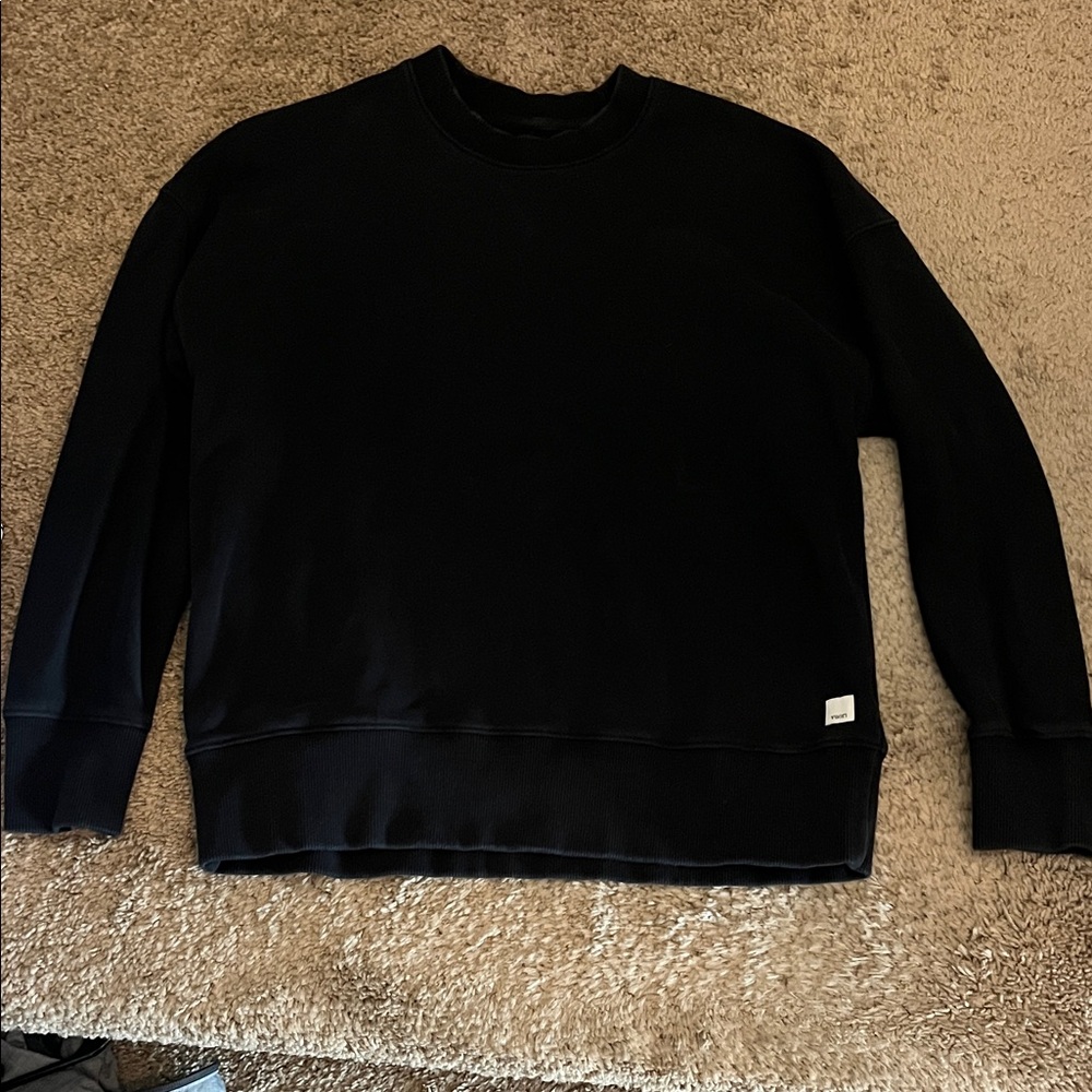 Vuori Black Crewneck Sweater